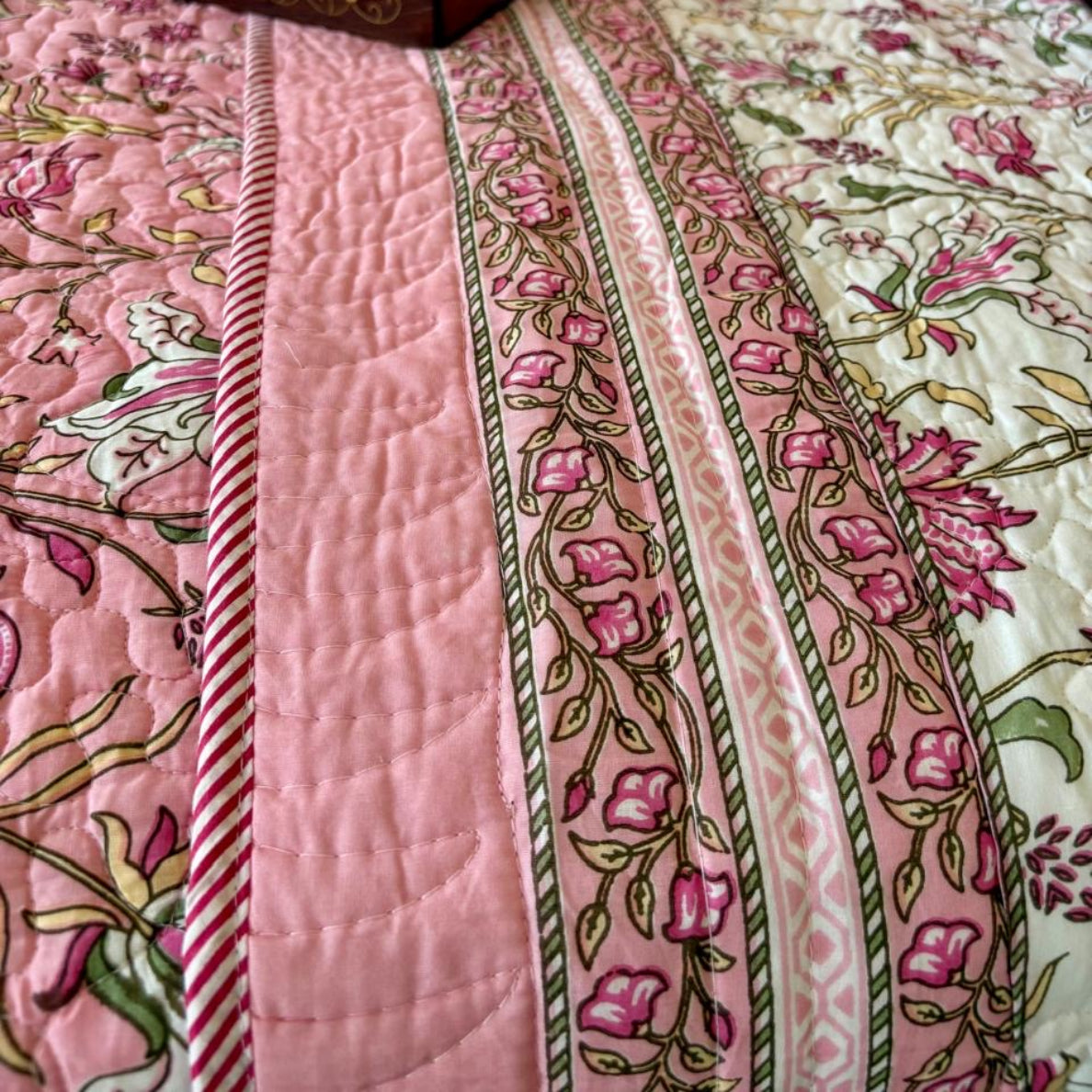 Floral quilt